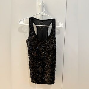 Sequin black holiday tank inc international concepts